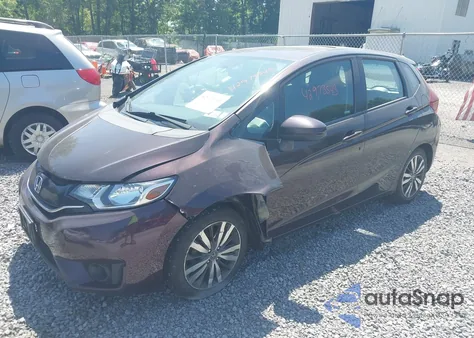 2015 Honda Fit Ex/Ex-L из США, поврежденный, VIN 3HGGK5H82FM754640